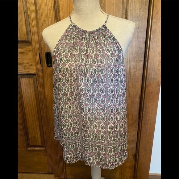 Joie Floral Sleevless 100% silk Top Size Small. - Picture 1 of 6